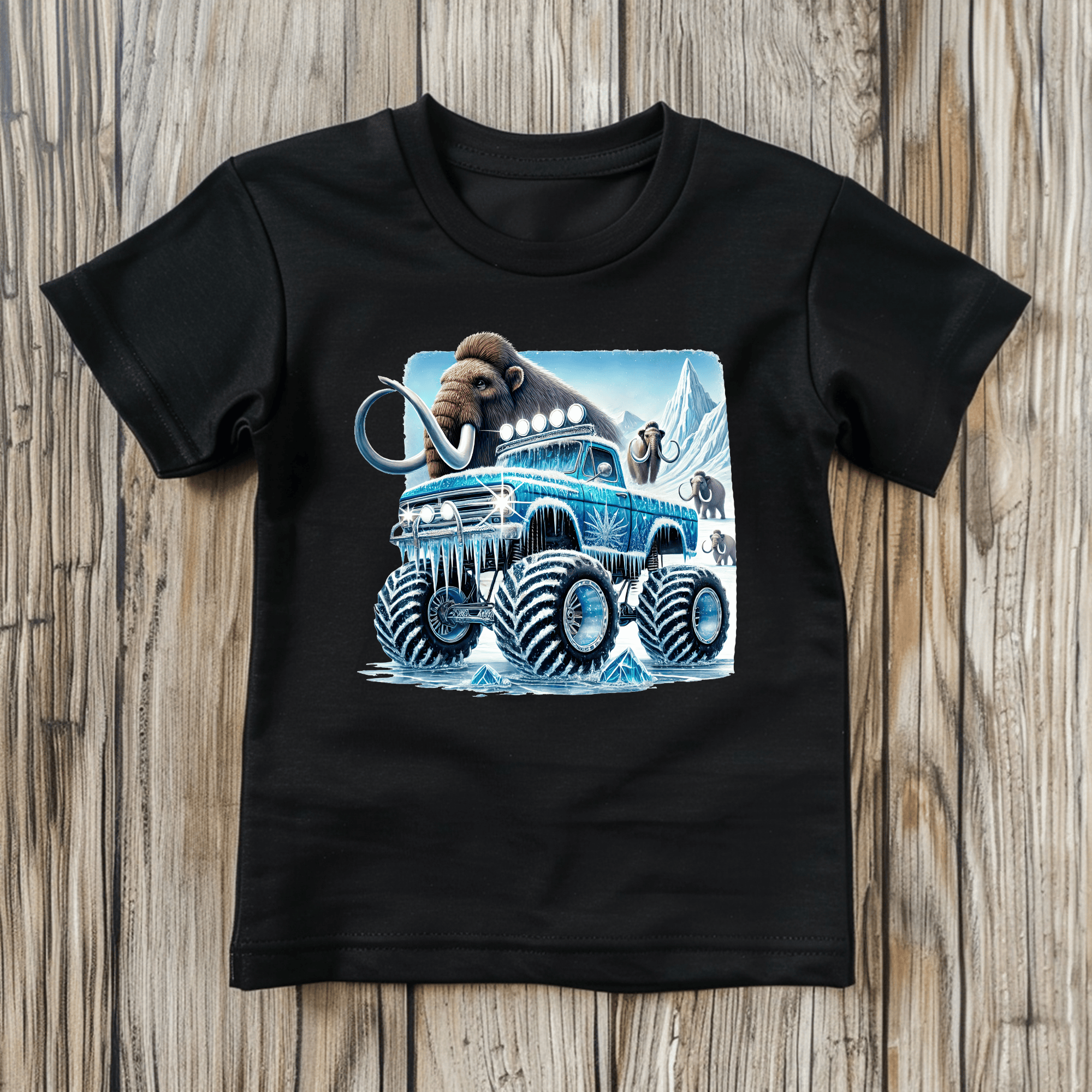 Mammoth Monster Truck Kids’ T-Shirts