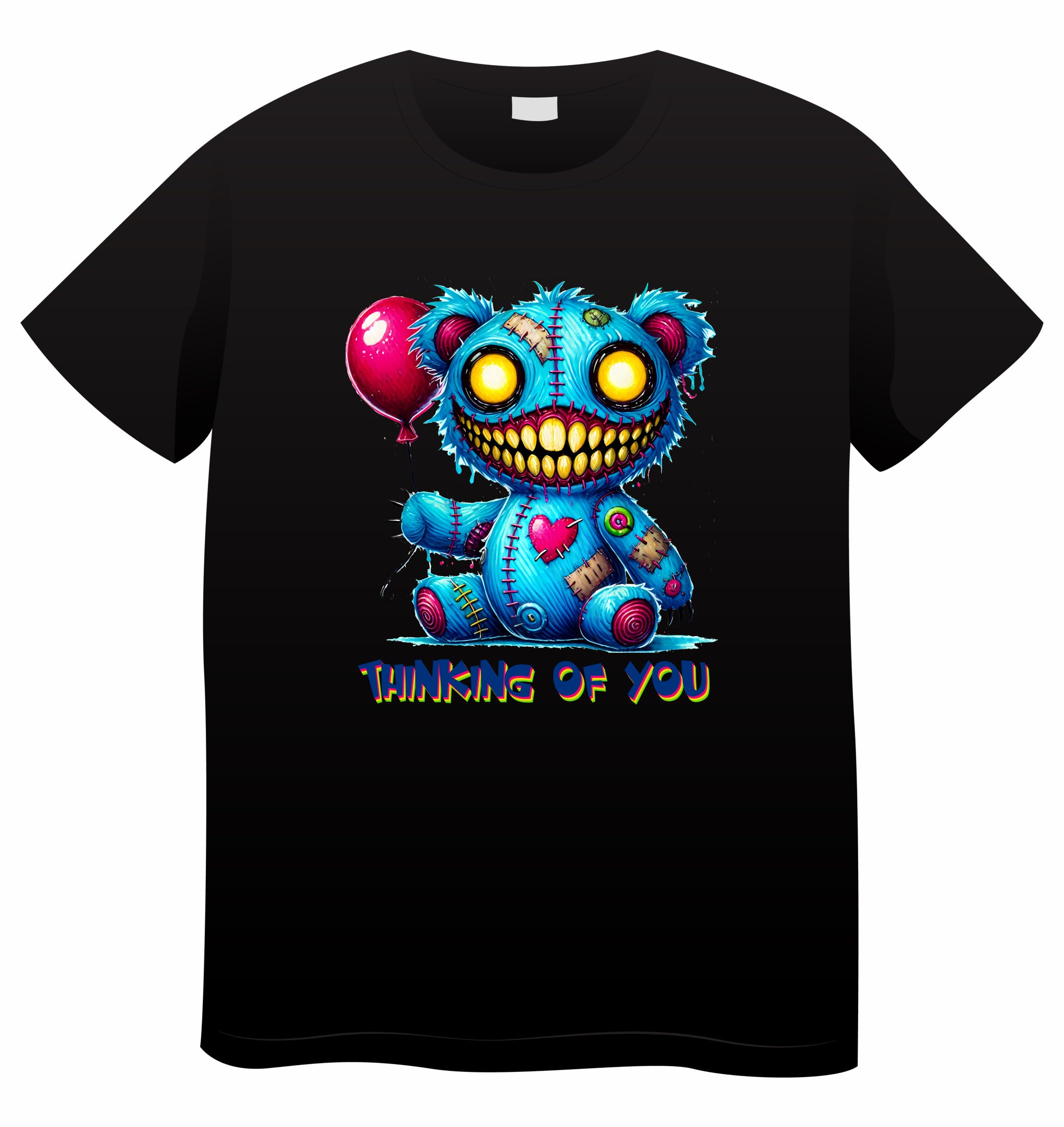 Thinking of You Stuffed Animal Adult T-Shirt