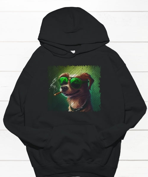 Blazin' Pup Adult Hoodie