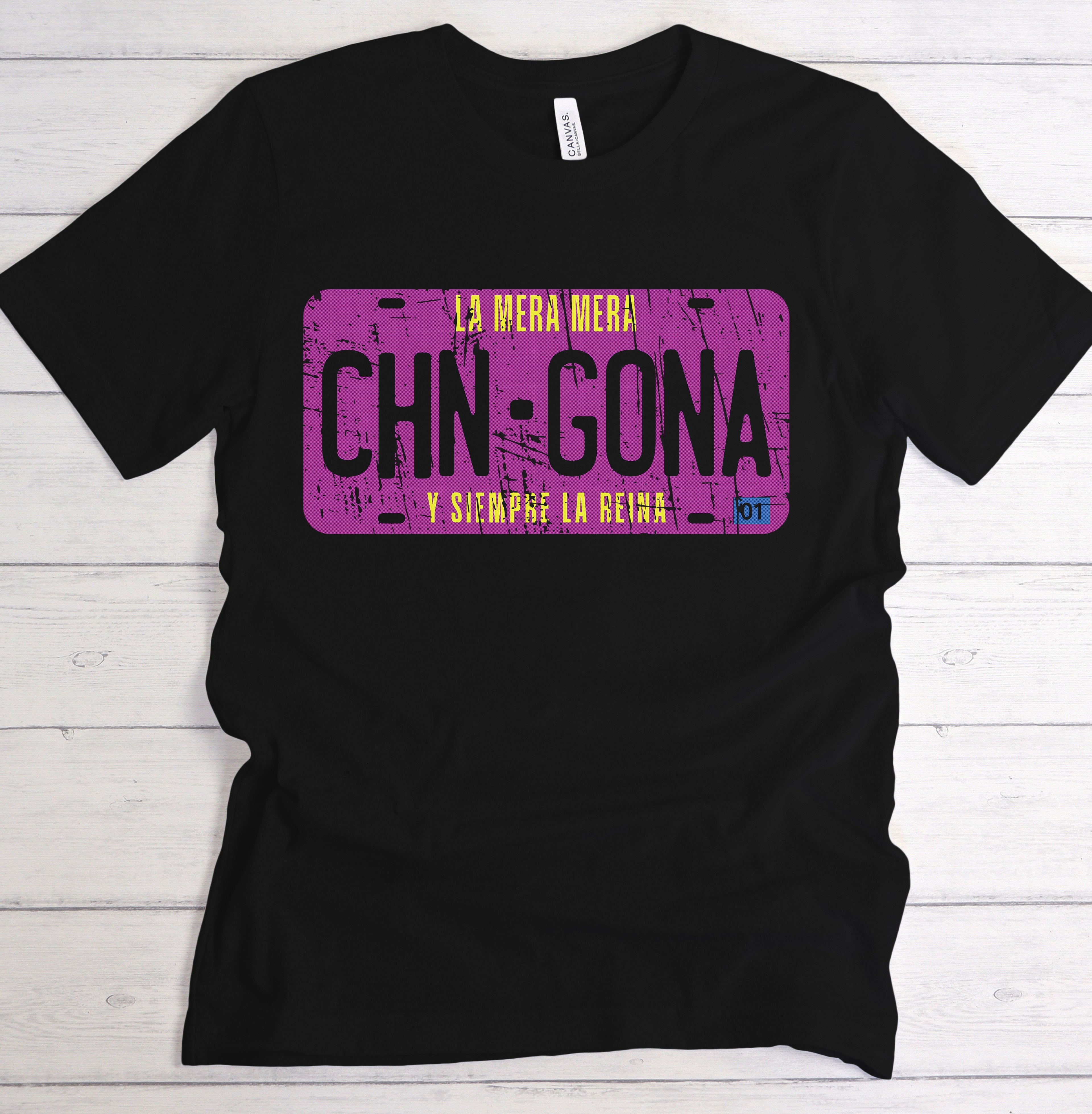 CHN-GONA License Plate Adult Tee