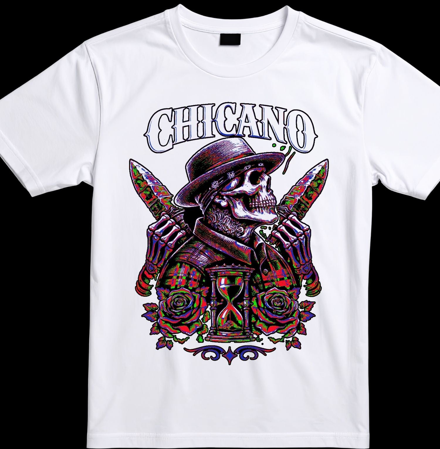 Chicano Tiempo Adult Tee