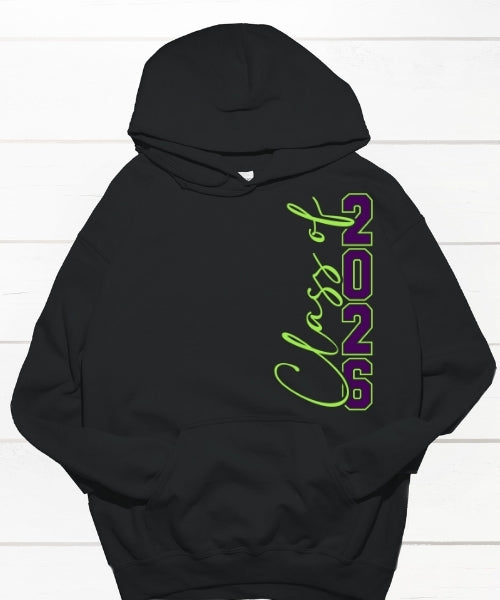 Customizable Class of 2026 Adult Hoodie