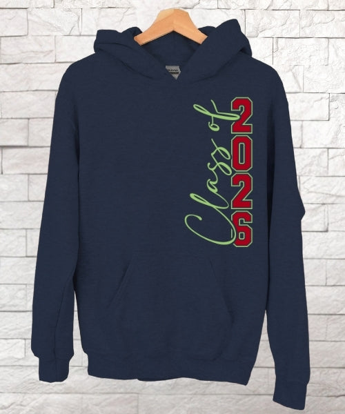 Customizable Class of 2026 Adult Hoodie