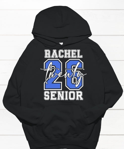 Customizable Senior '26 Adult Hoodie