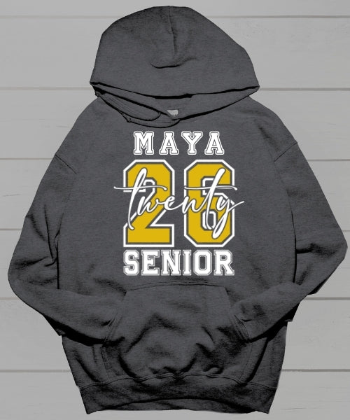 Customizable Senior '26 Adult Hoodie