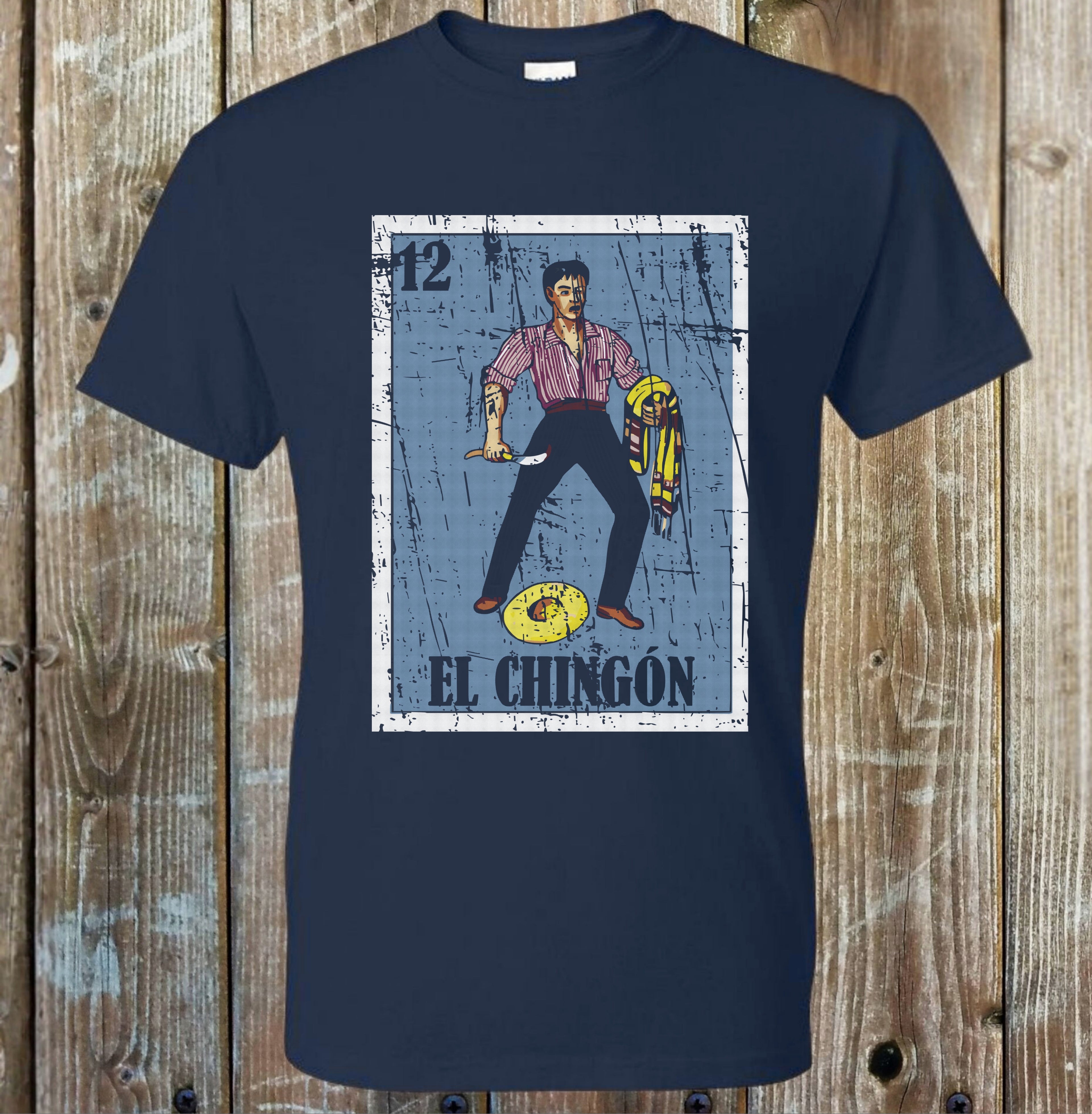 El Chingon Card Adult Tee