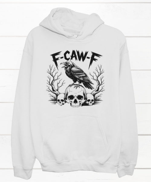 F-CAW-F Crow Adult Hoodie