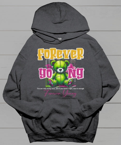 Forever Young Teddy Hoodie