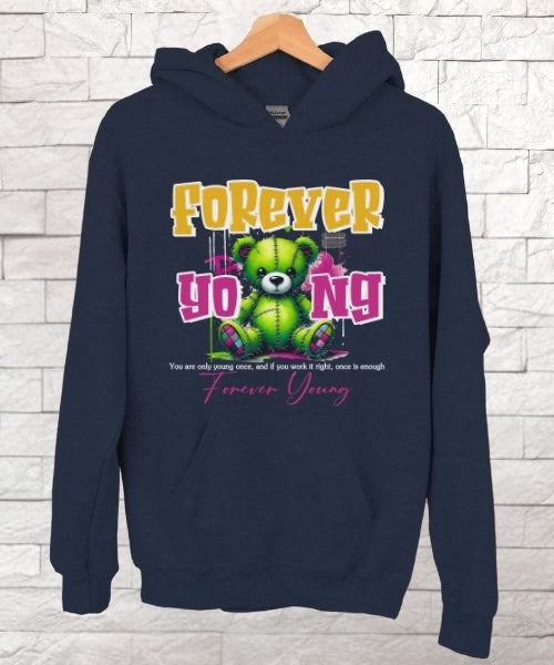 Forever Young Teddy Hoodie