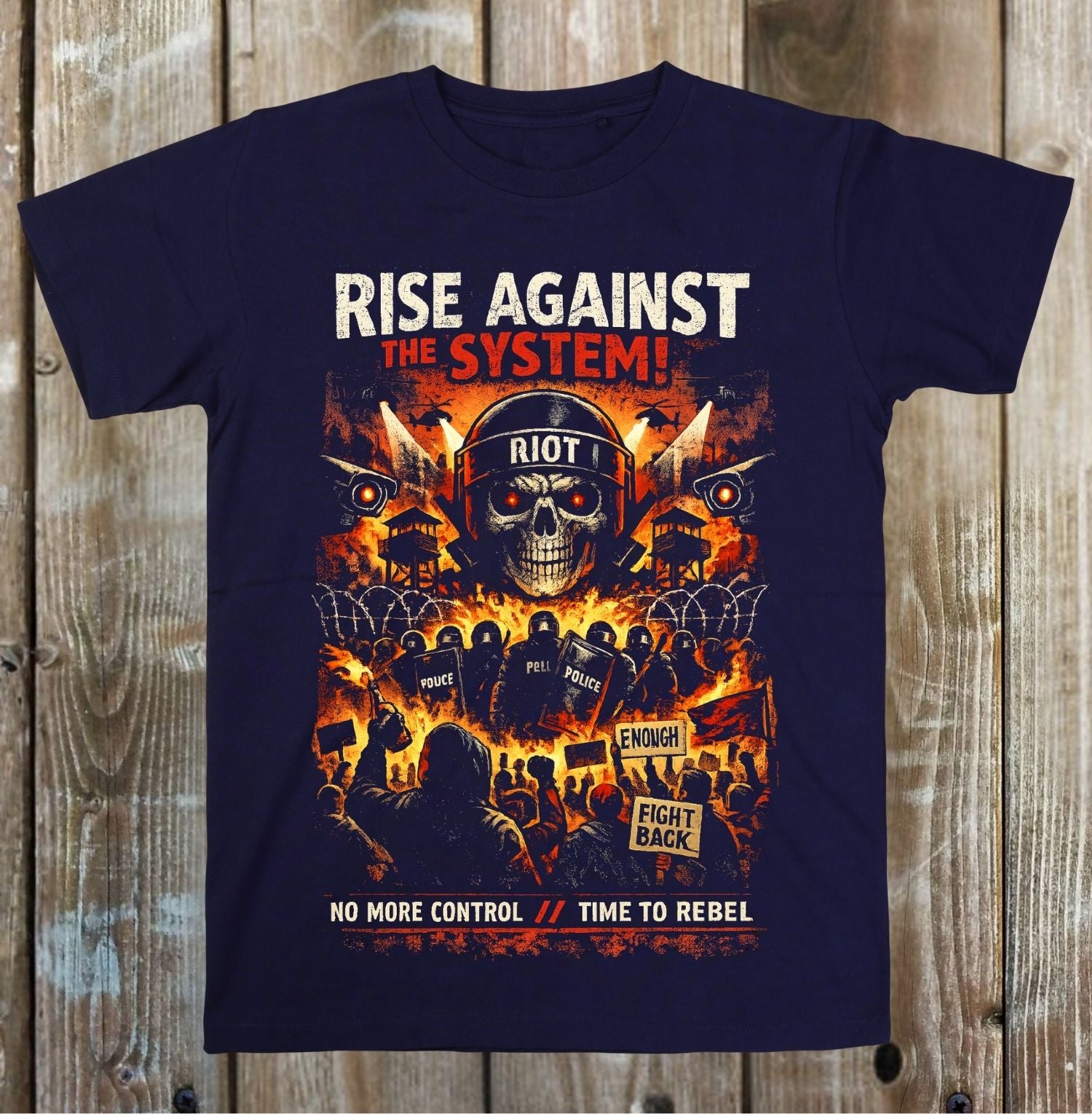Fuck the System Adult Tee