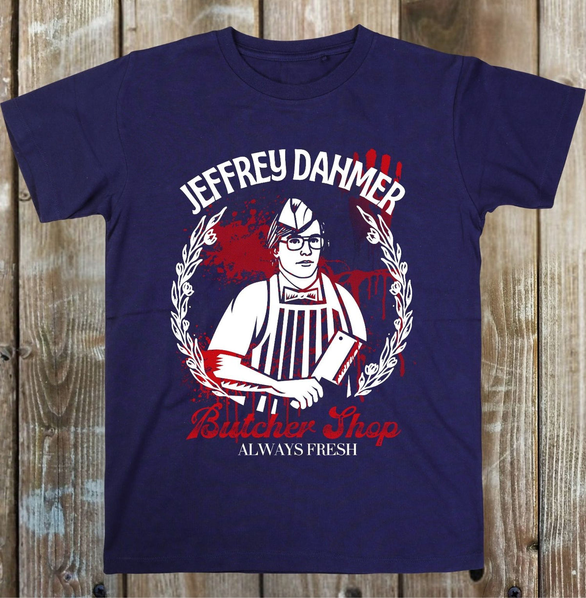 Jeffrey Dahmer's Butcher Shop Adult Tee