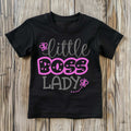 Little Boss Lady Motivational Girls’ T-Shirts