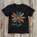 You Are Enough Flower Motivational Girls’ T-Shirts