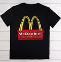 Black T shirt With Mc Doobies Logo