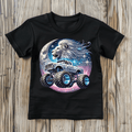Lion Monster Truck Kids’ T-Shirts
