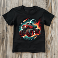 Outer Space Monster Truck Kids’ T-Shirts