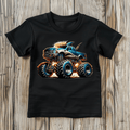 Shark Monster Truck Kids’ T-Shirts
