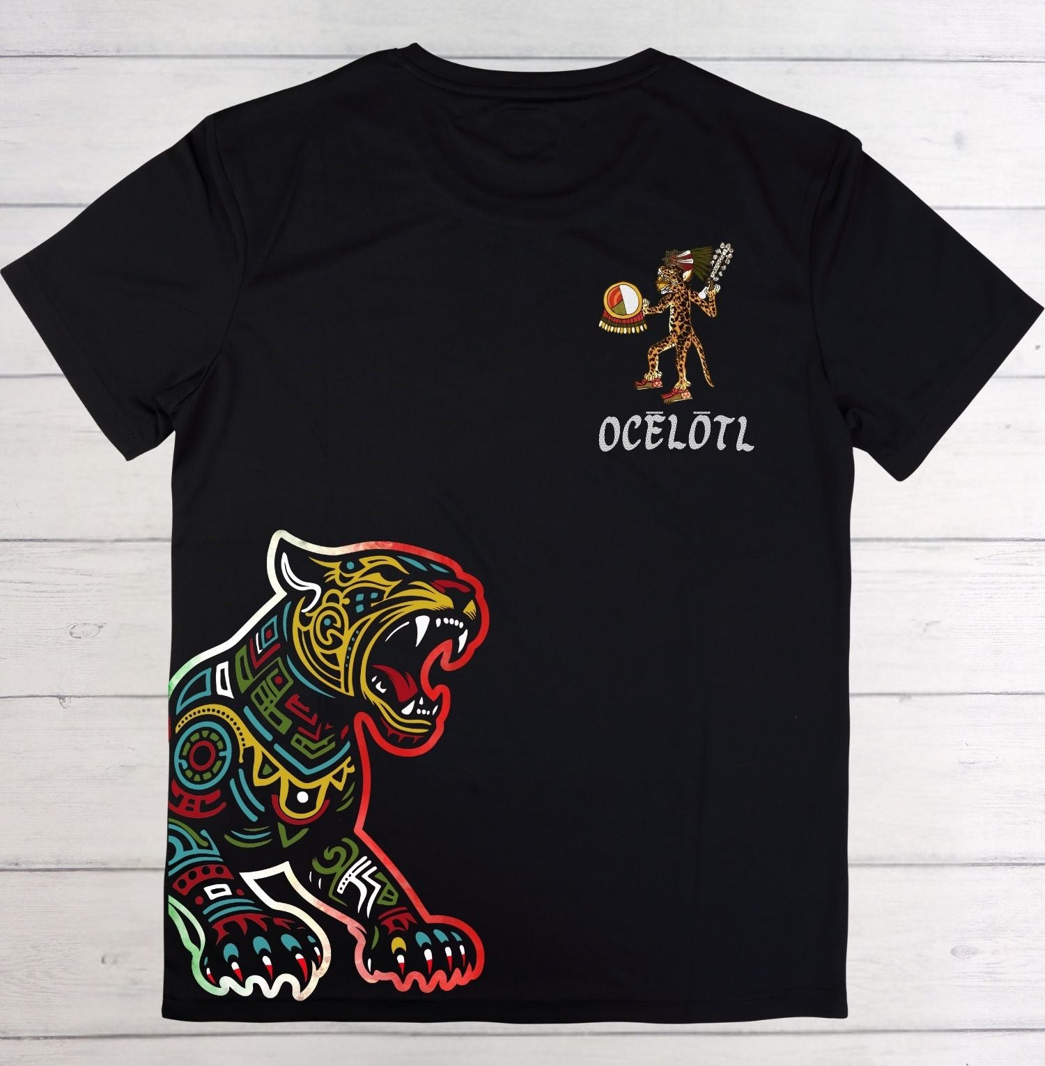 Ocelotl Warrior Adult Tee