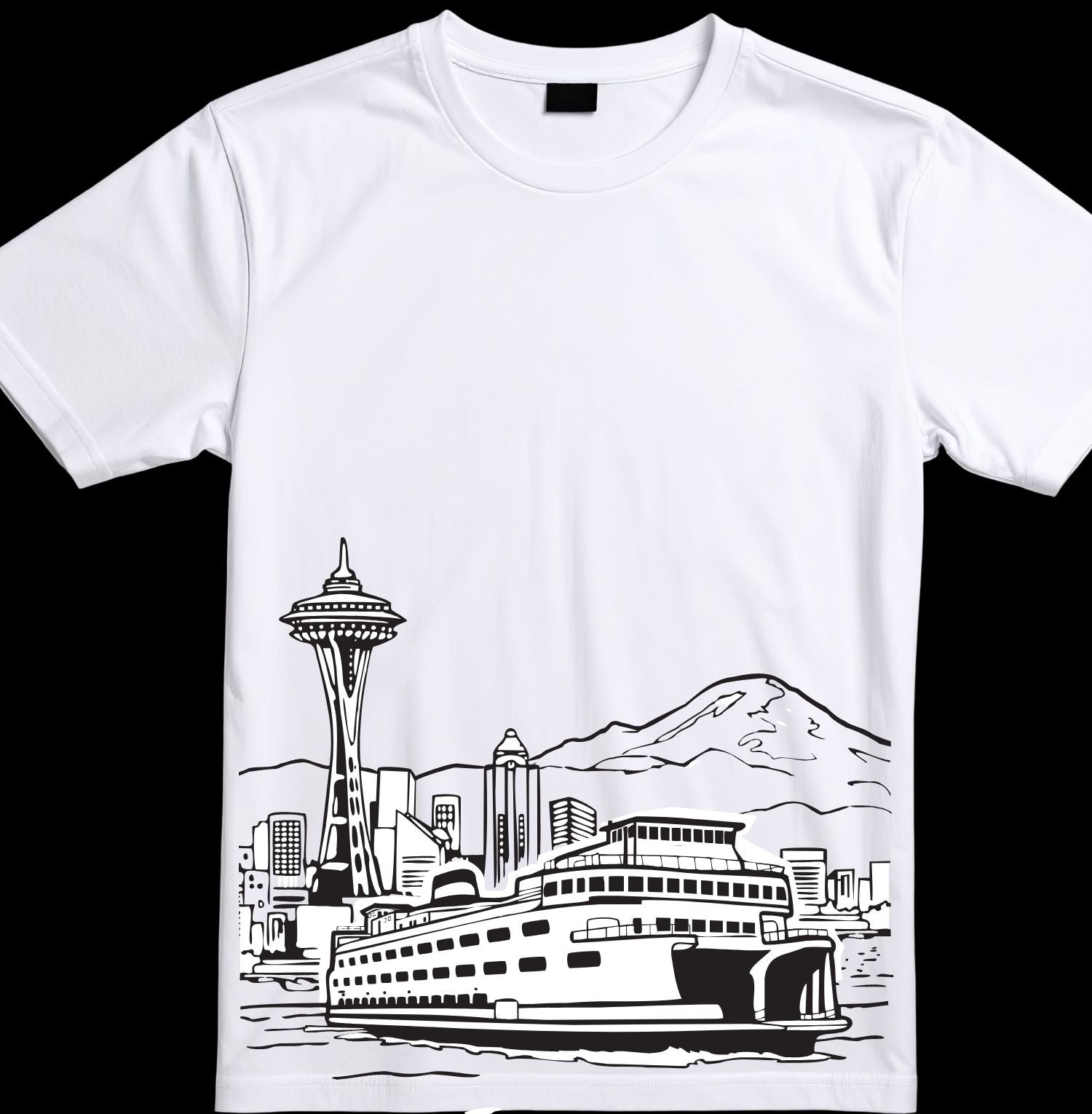 Seattle Ferry Adult Tee