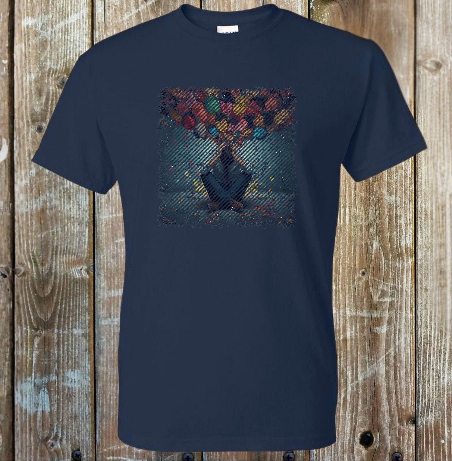 Too Many Voices Adult Tee